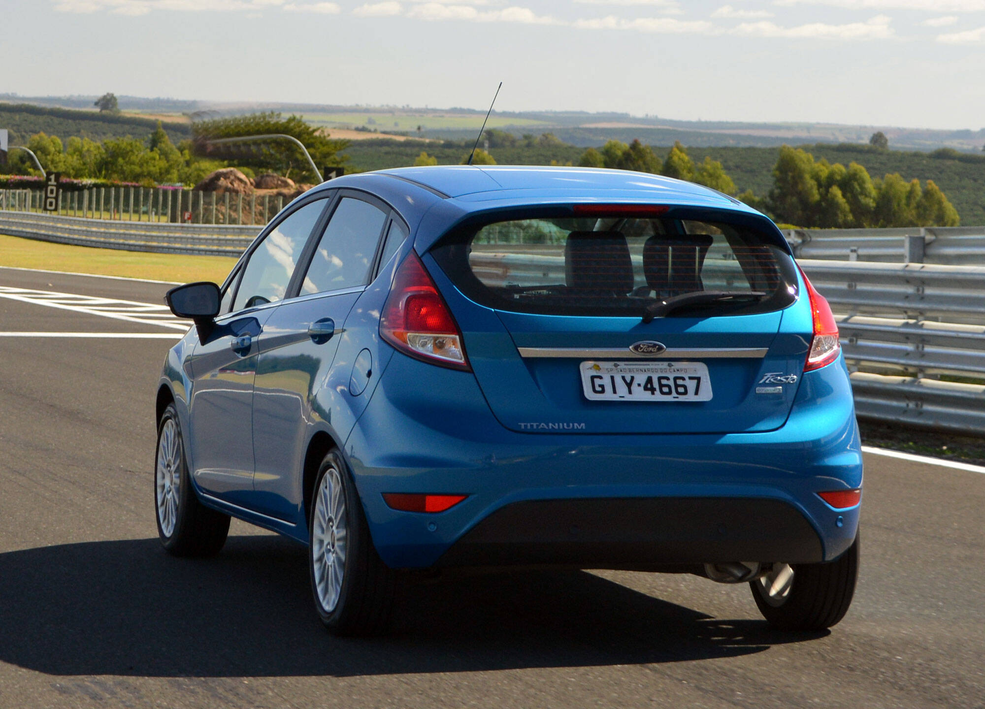 Ford Fiesta 1.0 EcoBoost. Foto: Divulgação/Ford