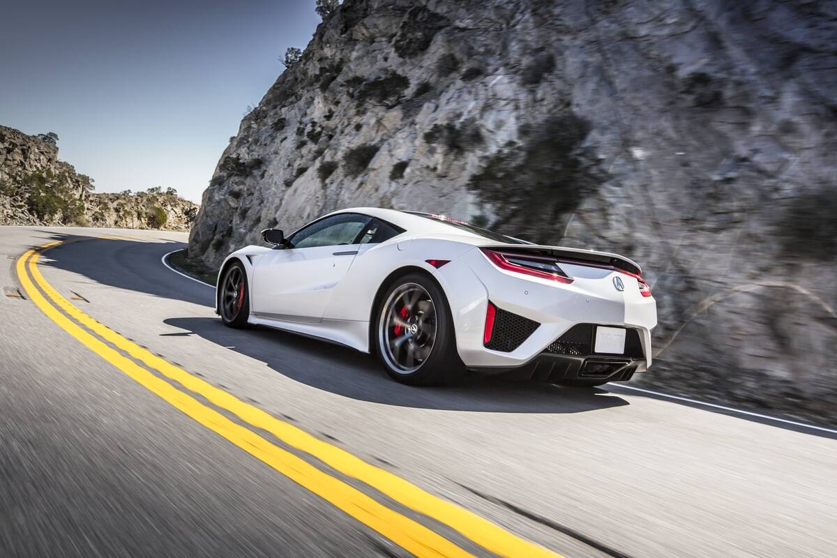 Acura NSX. Foto: Divulgação