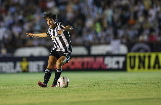 Igor Gomes - Um dos que menos se destacou na equipe mineira. Acabou substituído - NOTA 5,5 - Foto: Pedro Souza/Atlético