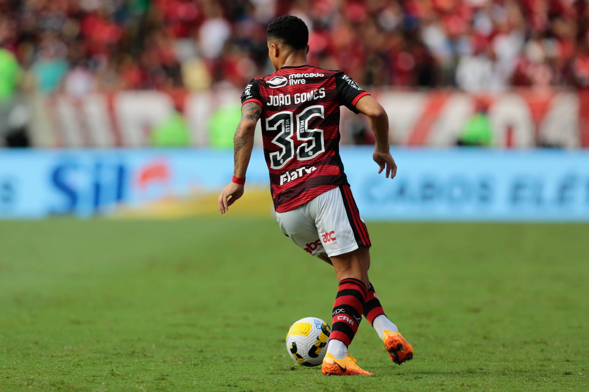 Flamengo x São Paulo. Foto: Gilvan de Souza / Flamengo - 17.04.2022