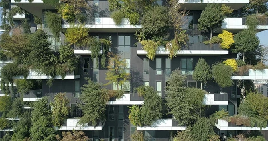 Um dos inspiradores do projeto é a “floresta vertical” criada em Milão, na Itália, também pelo arquiteto Stefano Boeri. 
 Reprodução: Flipar