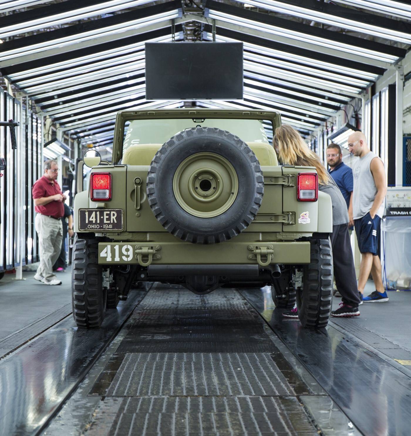 Jeep Wrangler 75th Salute. Foto: Divulgação