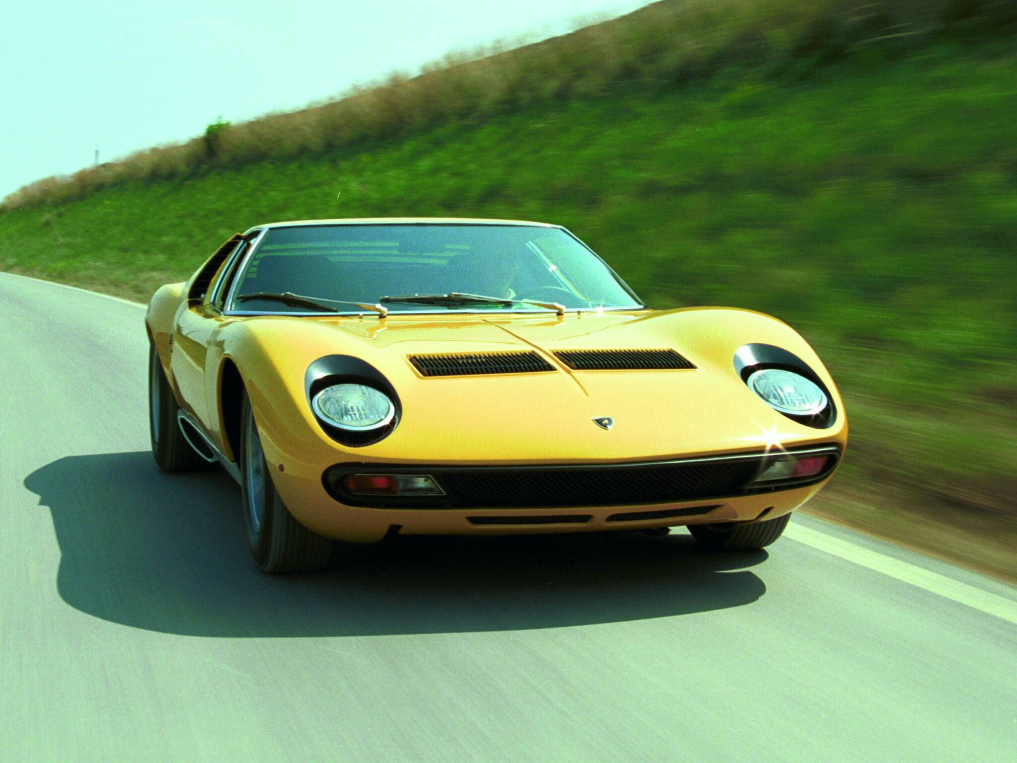 Lamborghini Miura. Foto: Divulgação