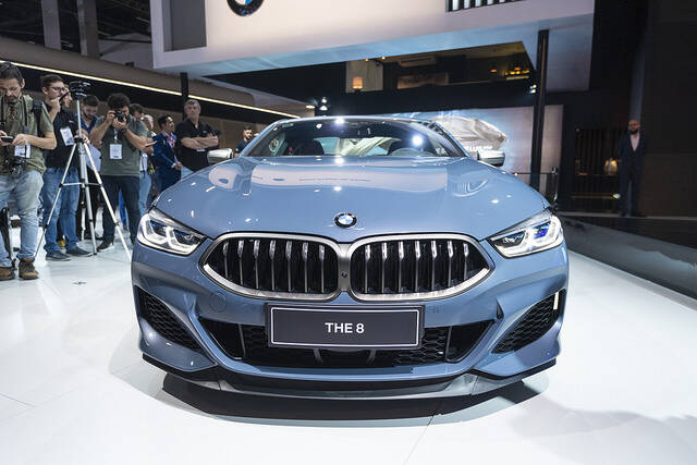 BMW no Salão do Automóvel 2018. Foto: Divulgação
