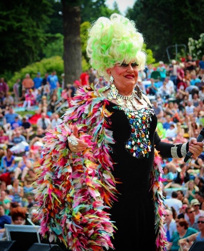 A drag queen mais velha do mundo, Darcelle XV. Foto: Reprodução/Instagram 27.03.2023