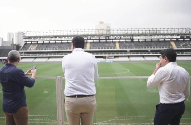 Há também previsão para shows no estádio, com capacidade para 35 mil pessoas. - Foto: Reprodução / Divulgação / Santos