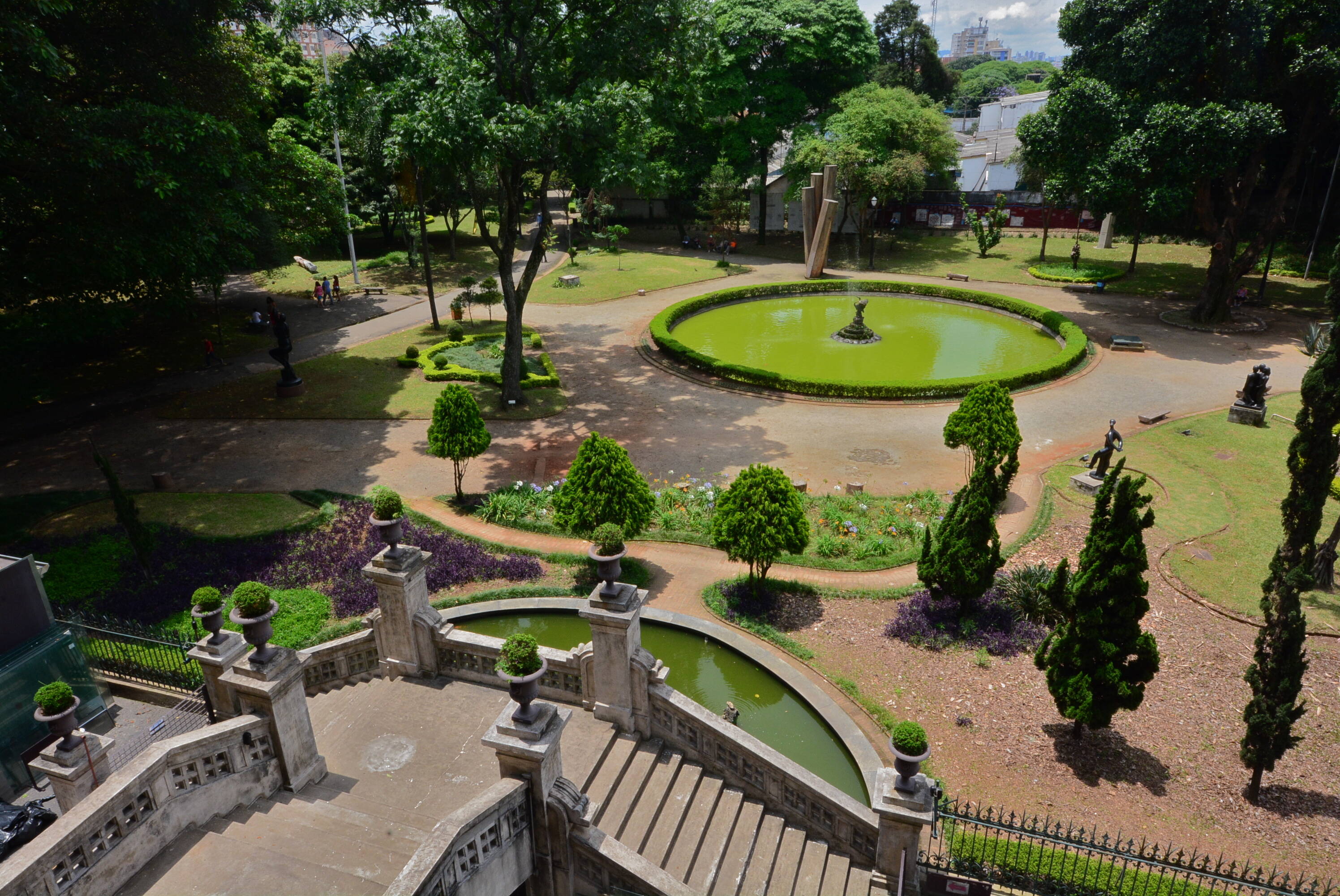 Jardim da Luz, em São Paulo. Foto: Reprodução