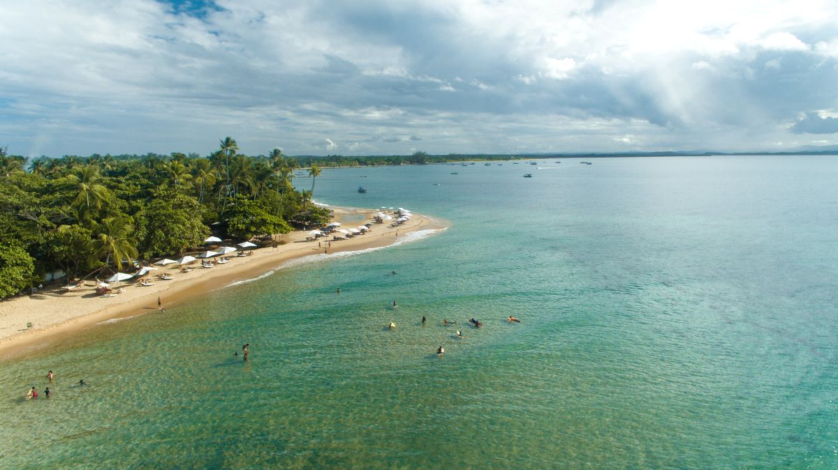Ponta do Mutá - Maraú BA. Foto: Divulgação - Ministério do Turismo