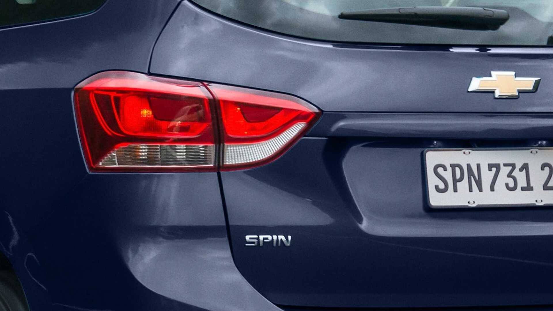 Chevrolet Spin Premier 2020. Foto: Divulgação
