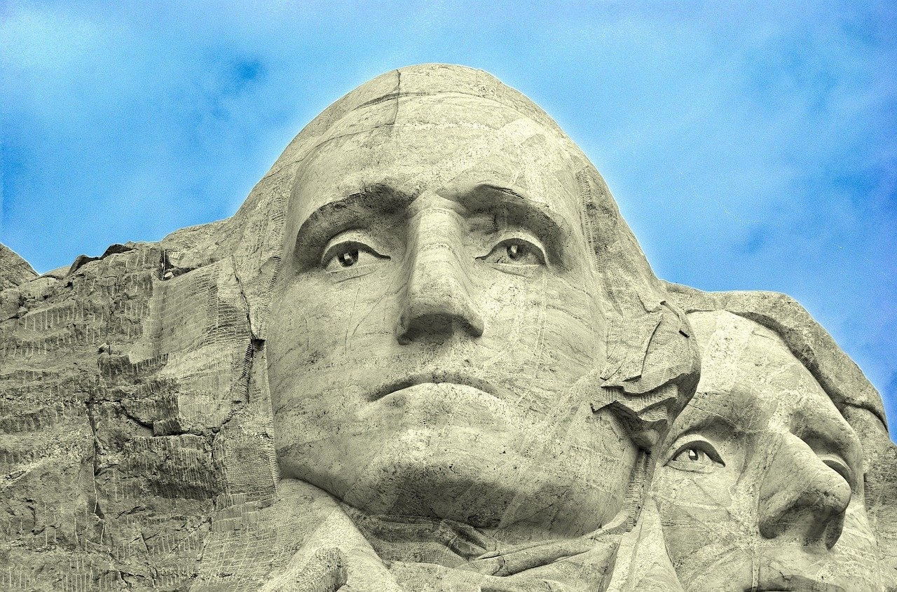 George Washington é um dos chamados “Founding Fathers”, os pais fundadores dos Estados Unidos. Liderança durante a Guerra da Independência, foi o primeiro presidente do país, entre 1789 e 1797.
 Reprodução: Flipar