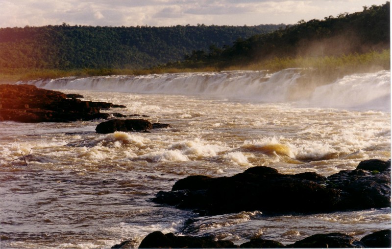 Salto Yucumã no Parque Estadual do Turvo - Derrubadas (RS). Foto: Divulgação - SEMA - RS