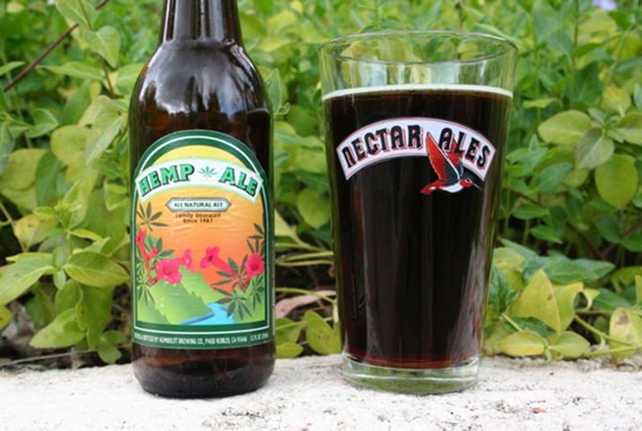 Cerveja de maconha - Hemp Ale - Resultado da legalização da erva em países como Canadá e Uruguai. Reprodução: Flipar