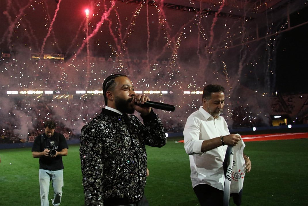 Memphis Depay Divulgação/ Corinthians