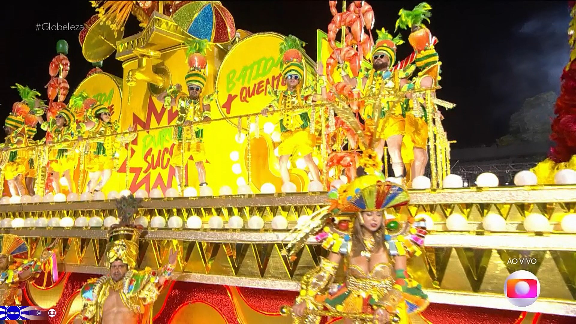 Carnaval RJ: Mocidade Reprodução/TV Globo