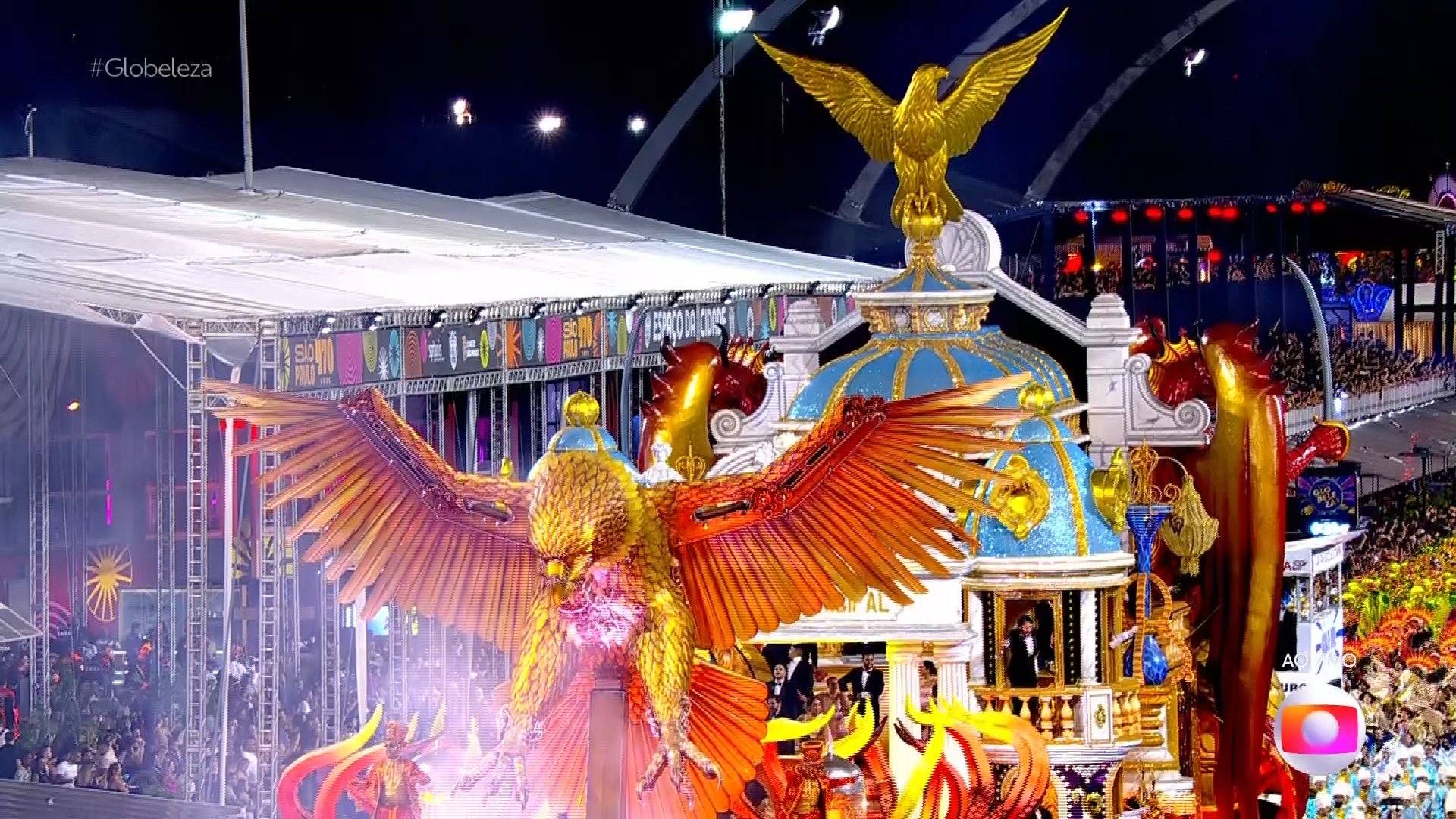 Carnaval 2024: Águia de Ouro Reprodução/Globo