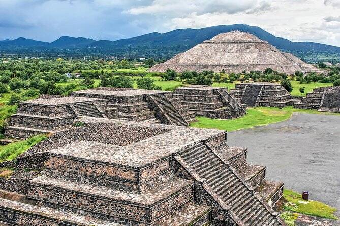 Ruínas Teotihuacan, no México. Foto: Reprodução