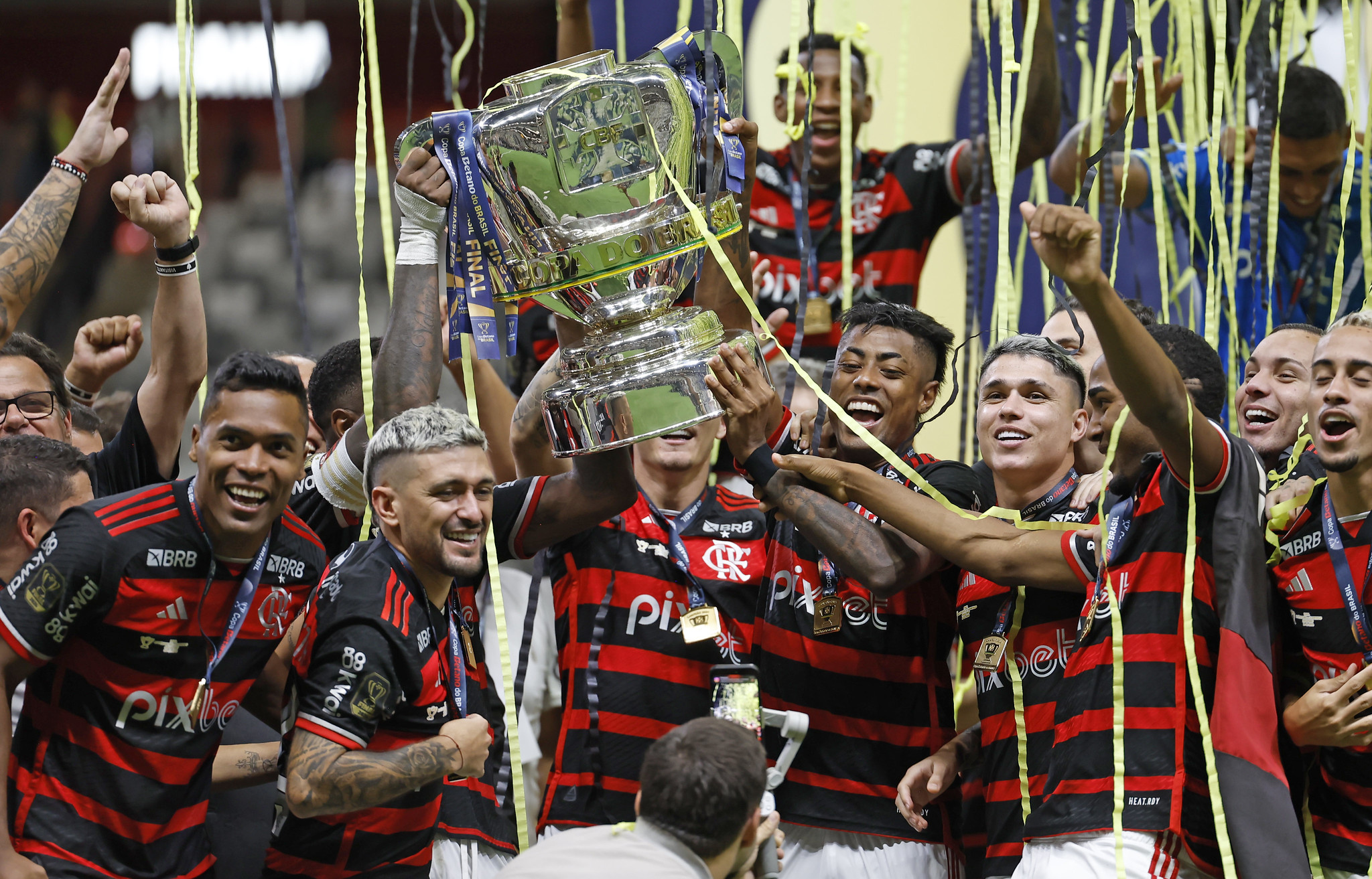 Flamengo campeão Copa do Brasil 2024 (Foto: Rafael Ribeiro/CBF)