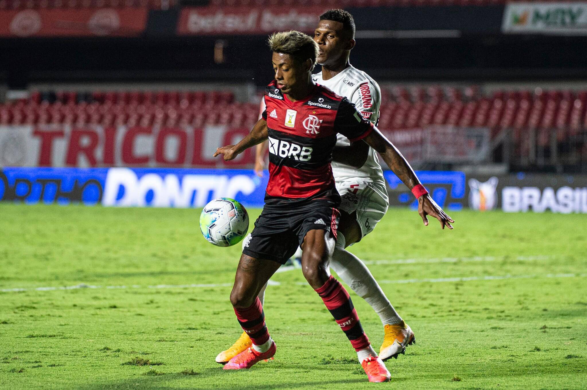 São Paulo x Flamengo. Foto: Alexandre Vidal / Flamengo