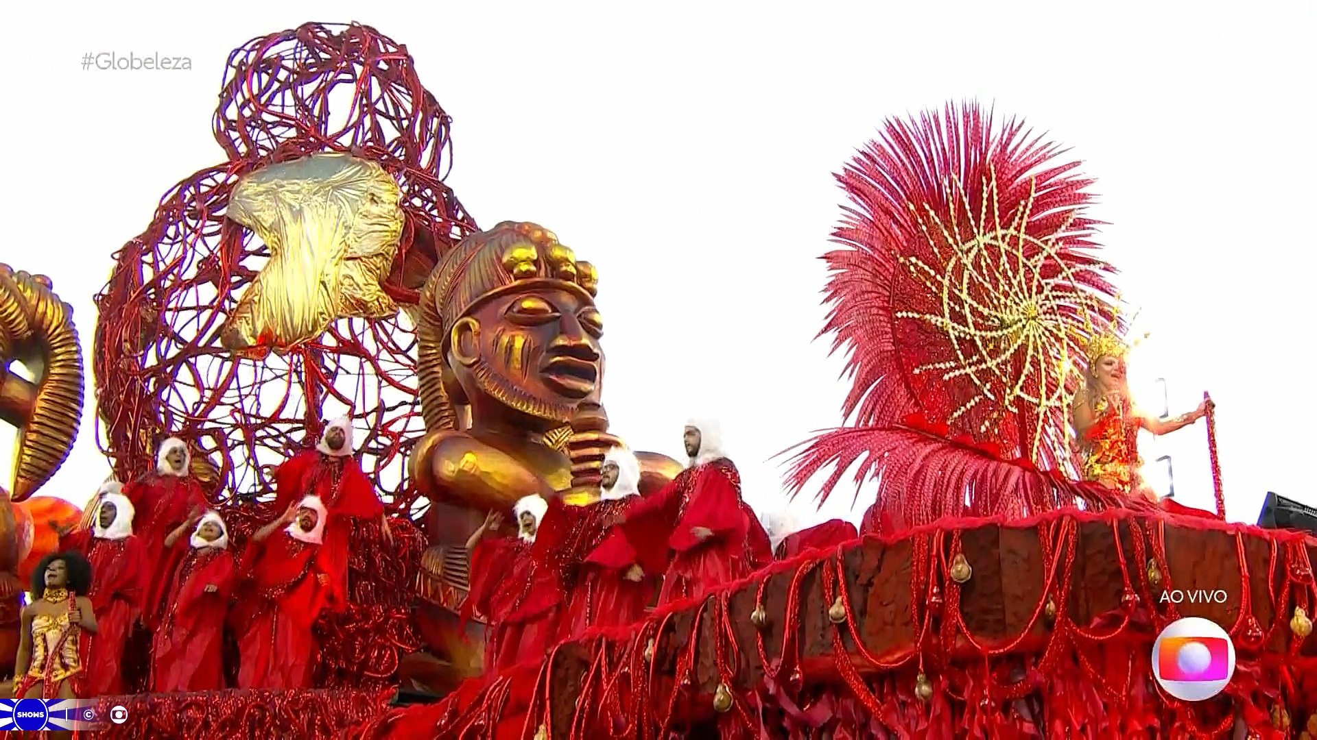 Carnaval de SP: Acadêmicos do Tucuruvi Reprodução/Globo