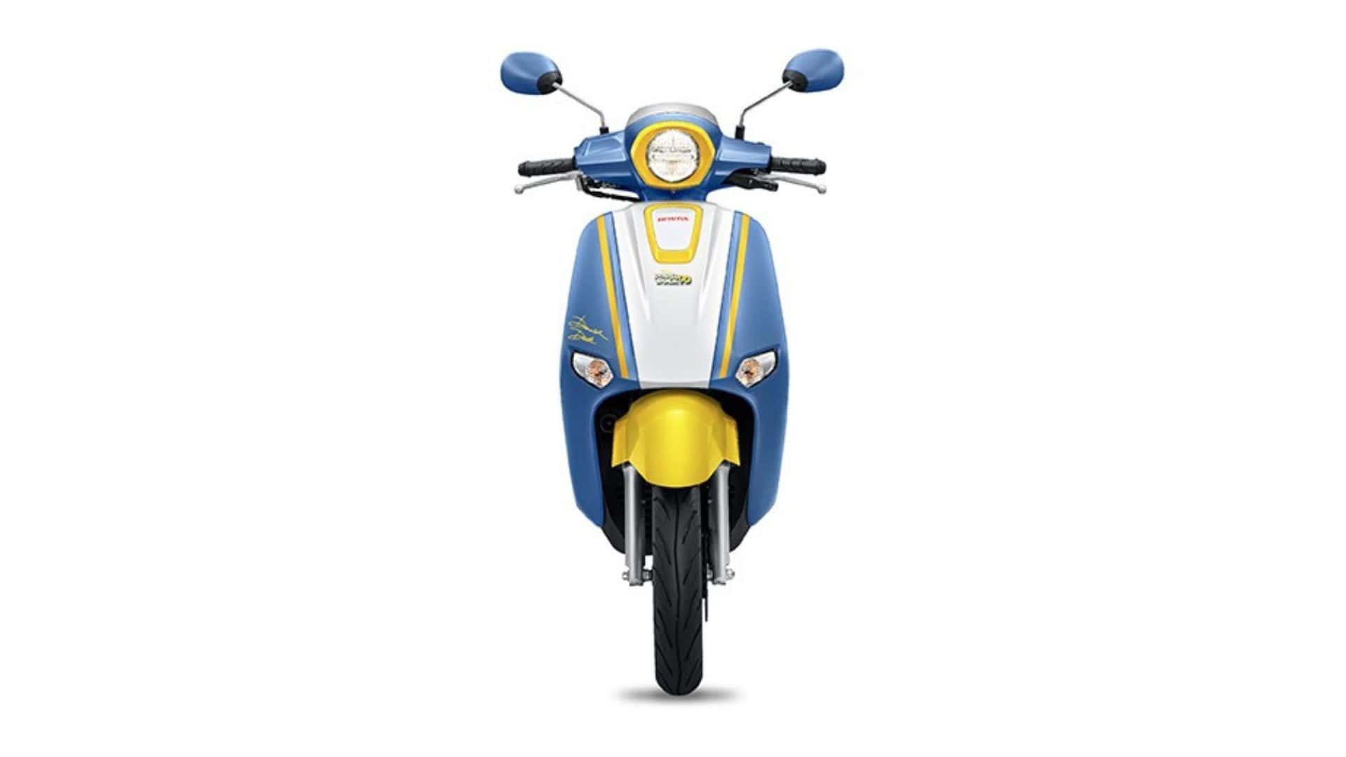 Honda Giorno edição especial Pato Donald Reprodução