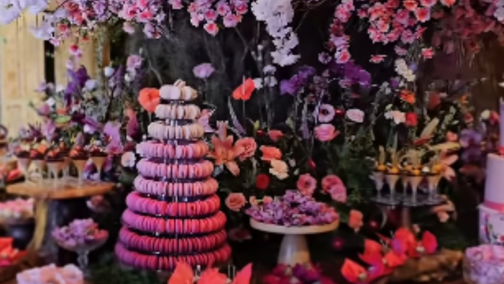 Mesa de doces do aniversário de Jojo Todynho. Foto: Reprodução Instagram - 12.2.2025