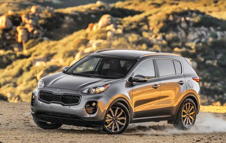 Kia Sportage 2017. Foto: Divulgação/Kia