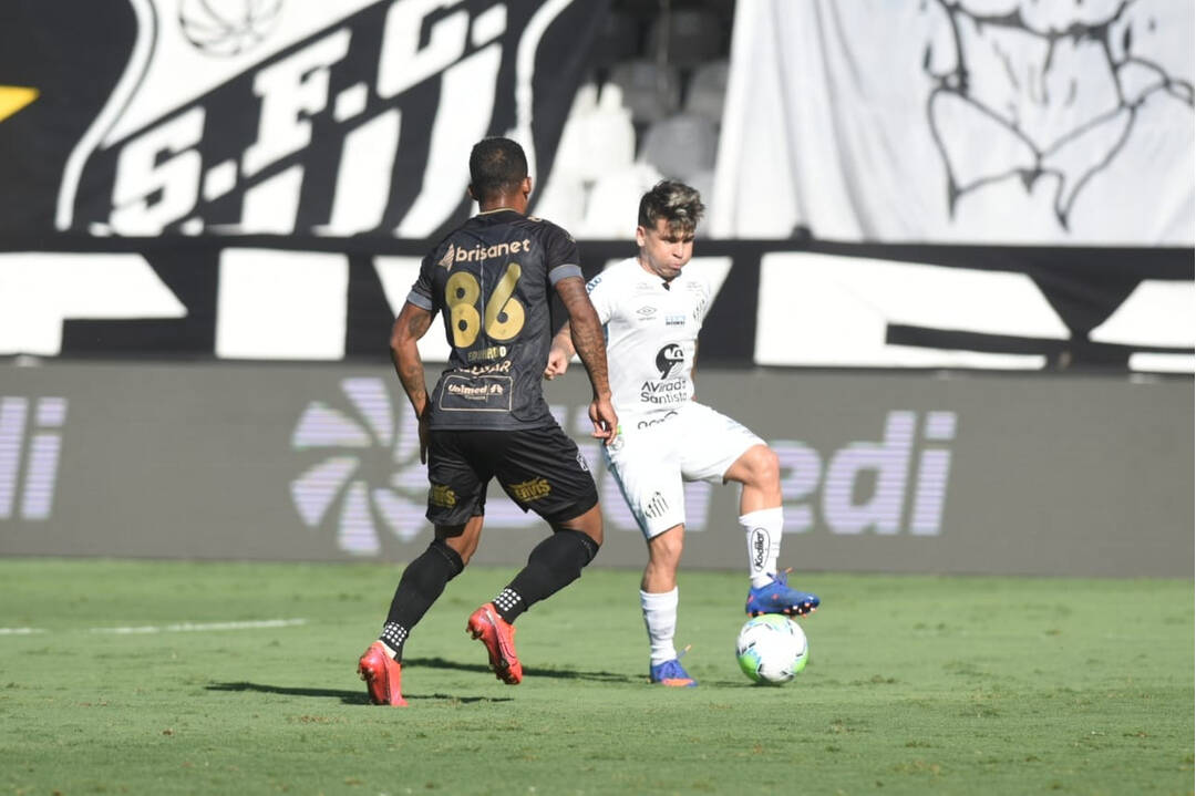 Santos X Ceará. Foto: IVAN STORTI