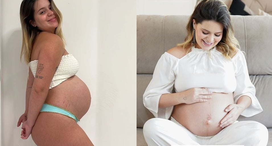 Viih Tube durante a gravidez. Foto: Reprodução / Instagram