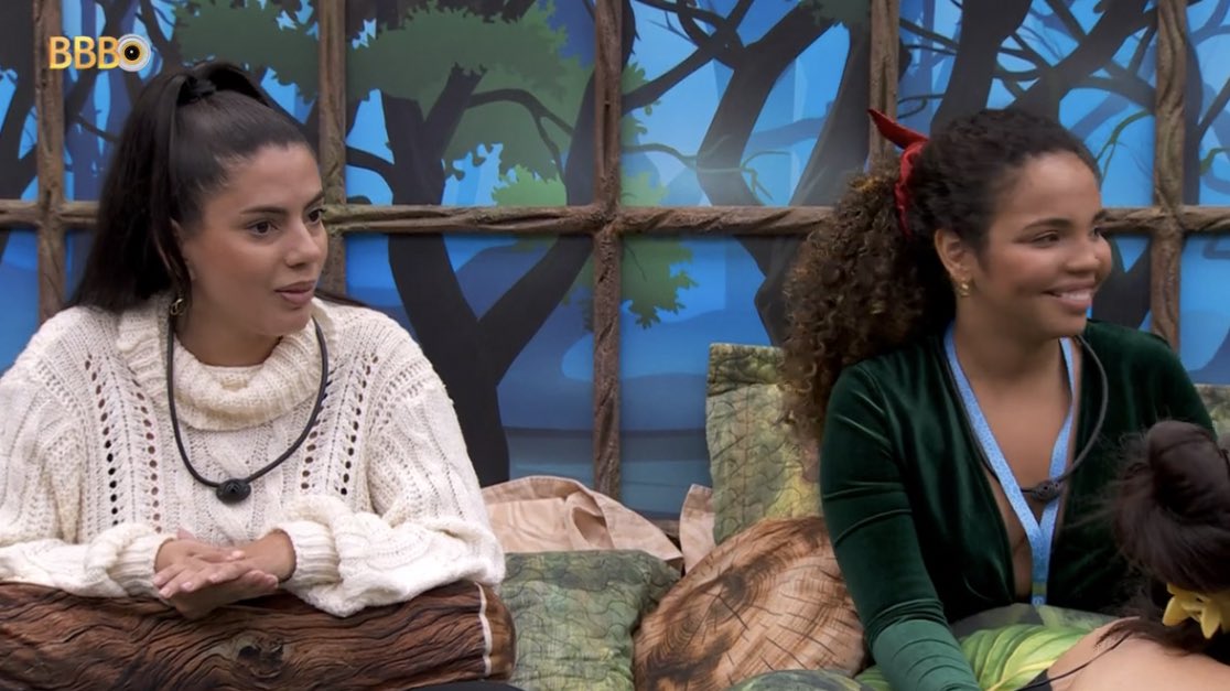 Fernanda e Pitel revelaram segredo sobre colar no 'BBB 24' Reprodução/Globo - 25.03.2024 