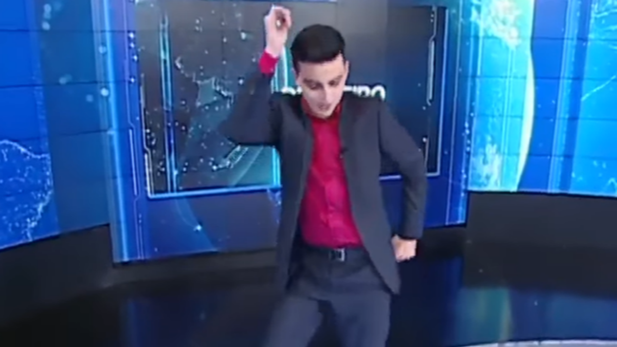 Dudu Camargo no SBT. Foto: Reprodução/SBT