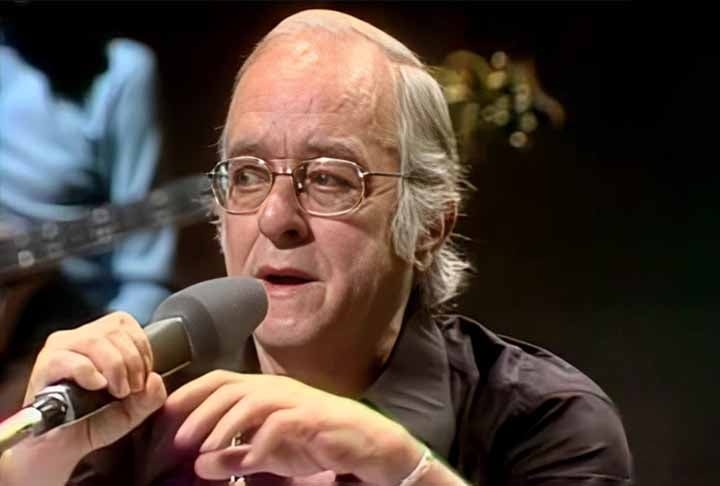 Vinicius de Moraes morreu no dia 9 de julho de 1980, aos 66 anos de idade, em decorrência de um edema pulmonar. 
 Reprodução: Flipar