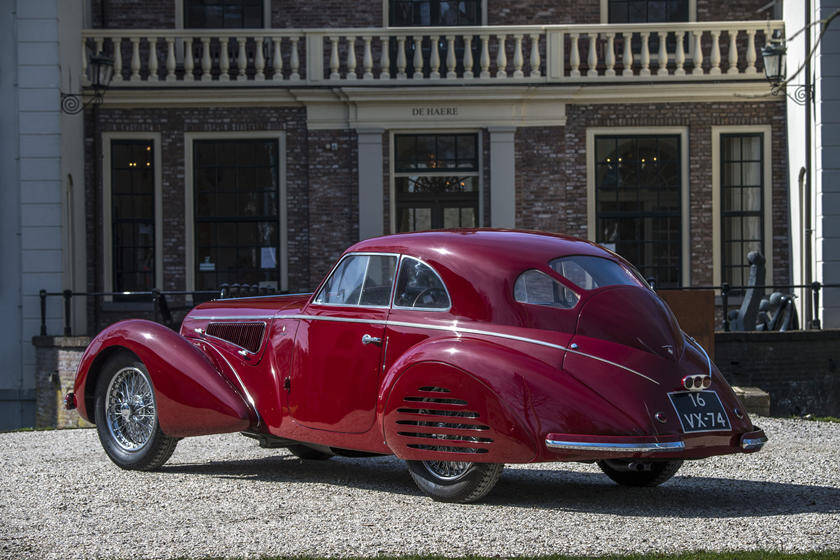 Alfa Romeo 8C 2900 B. Foto: Divulgação