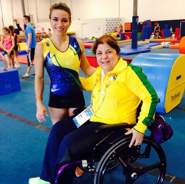 Georgette Vidor (ginástica artística) - PPS, Rio de Janeiro-RJ. Foto: Repdoução/Instagram