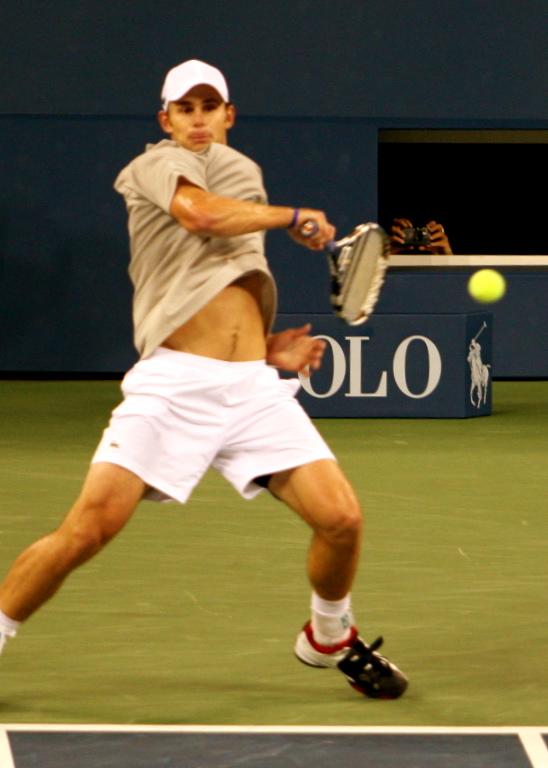 Andy Roddick Reprodução / Wikimedia Commons