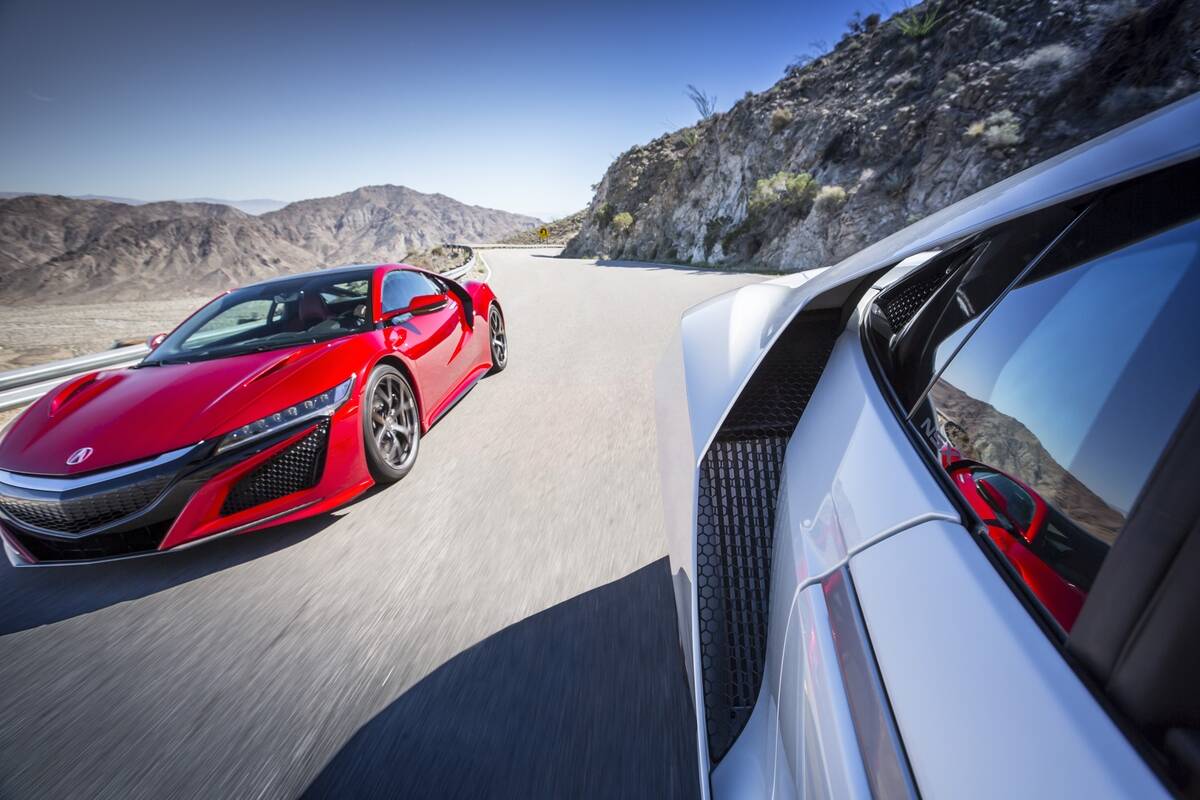 Acura NSX. Foto: Divulgação