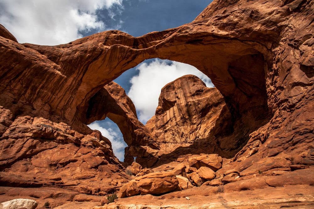 Parque tem a maior concentração de arcos de arenito no mundo. Foto: Reprodução/Portal Visit Utah