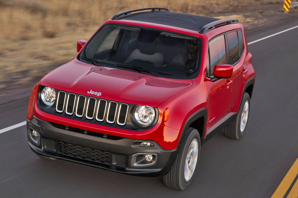 Jeep Renegade: 18º lugar em número de unidades emplacadas em 2015. Foto: Divulgação