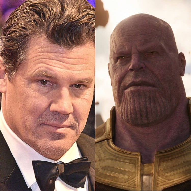 Outro exemplo de bom uso da captura de movimentos foi em “Vingadores: Guerra Infinita” (2018). O vilão Thanos foi interpretado pelo ator Josh Brolin, mas sua aparência é totalmente criada por meios digitais. Reprodução: Flipar