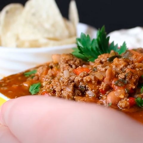 Chili com carne Reprodução: Flipar