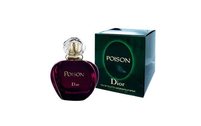 Poison Eau De Toilette Feminino, da Dior, por R$285,00 ou 6x de R$47,50 no site da Sépha. Foto: Divulgação