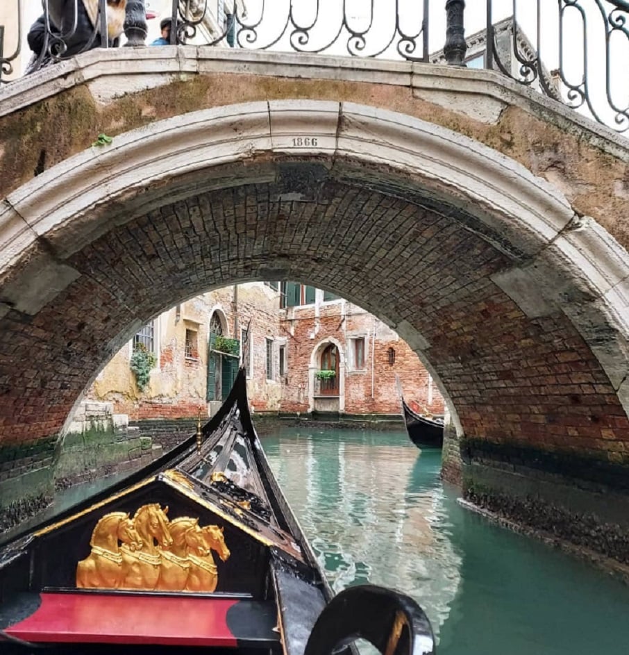 Grand Canal de Veneza. Foto: Reprodução/Instagram @memorias.de.uma.viagem 15.11.2022