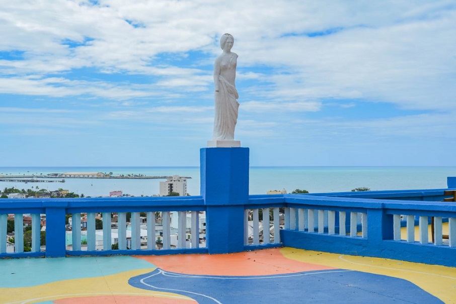 O Mirante de São Gonçalo, em Maceió, em Alagoas. Foto: Reprodução/Instagram 17.02.2023