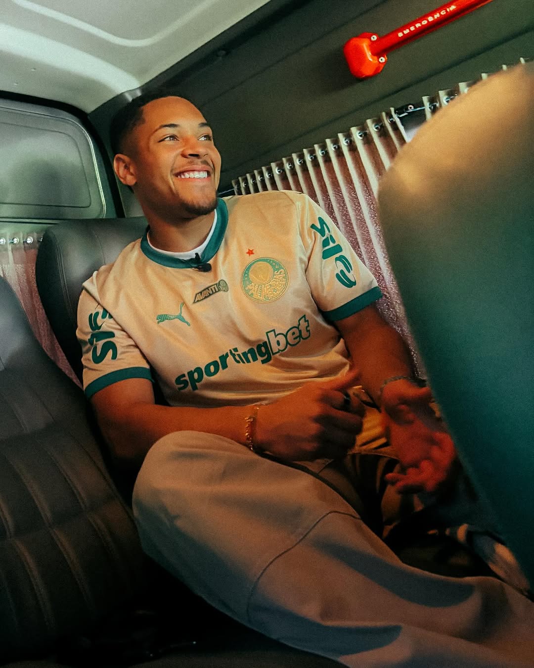 Vitor Roque. Foto: Divulgação/ Palmeiras