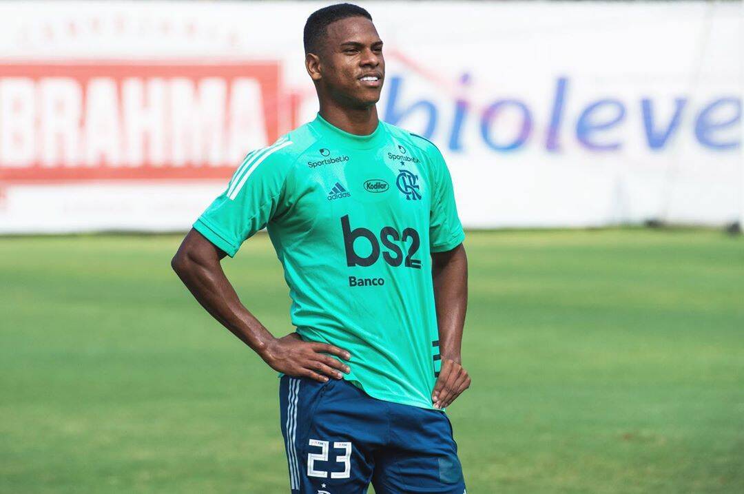Jogador do Flamengo. Foto: Instagram