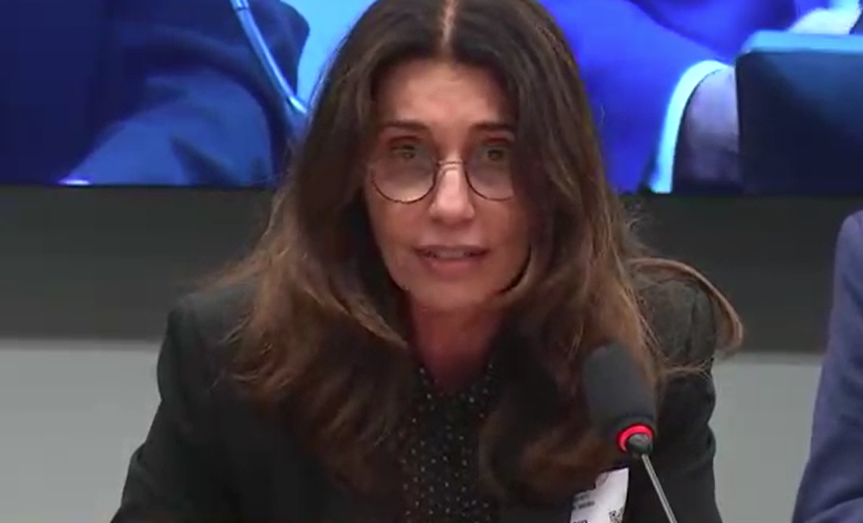 Anna Christina Ramos Saicali, ex-diretora da Americanas, foi incluída na lista da Interpol Câmara dos Deputados/Reprodução
