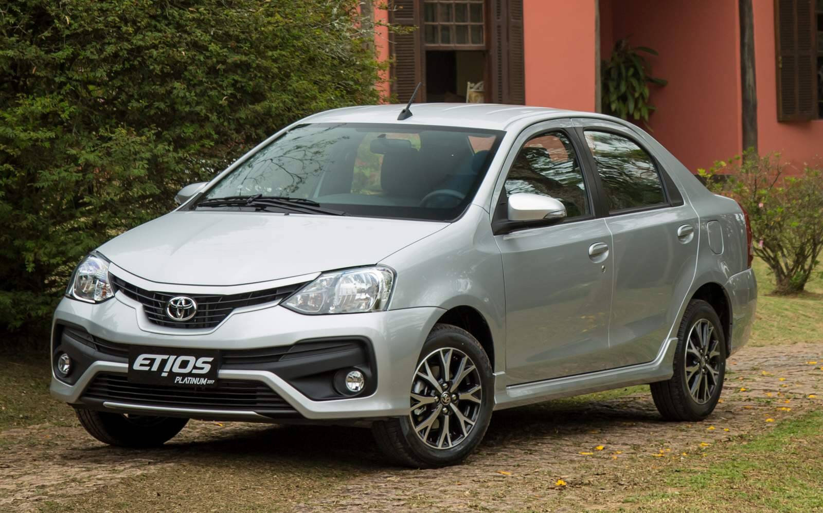 Toyota Etios Sedan Platinum. Foto: Divulgação