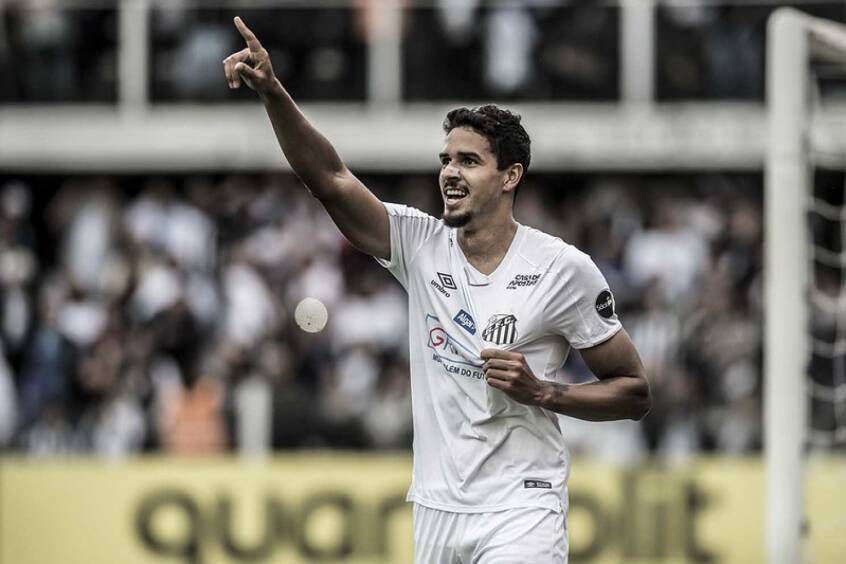 Lucas Veríssimo, zagueiro do Santos