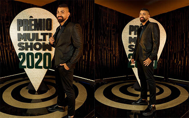 Look de Dilsinho do Prêmio Multushow. Foto: Reprodução/Instagram