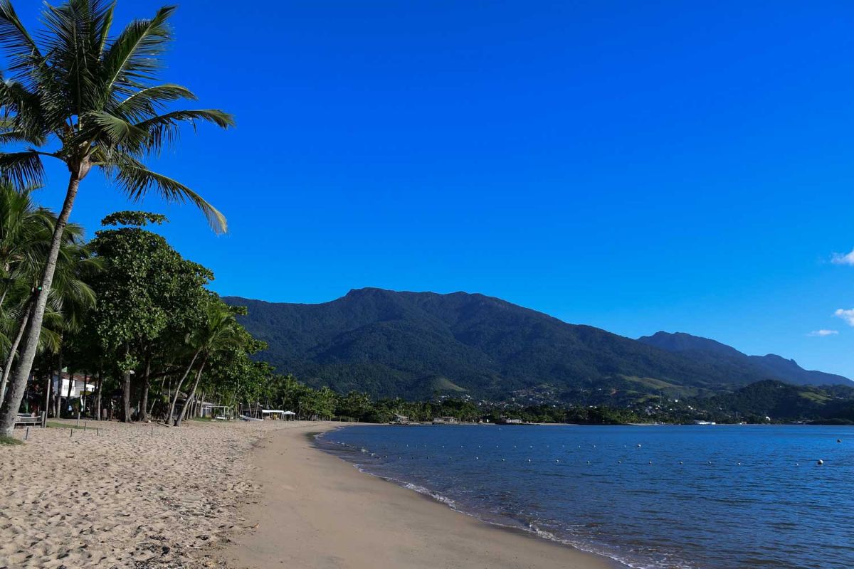 Praia do Perequê – Ilhabela (SP). Foto: Divulgação - Prefeitura de Ilhabela 
