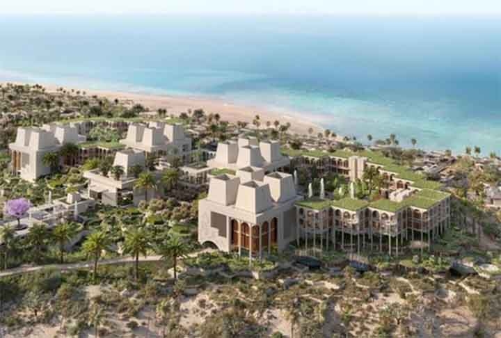 Clinique La Prairie Resort, Arábia Saudita: Localizado em Amaala, o resort é uma parceria entre a Clinique La Prairie, um spa suíço de renome mundial, e a Red Sea Development Company, uma empresa de desenvolvimento imobiliário.